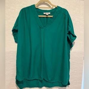 5 for $20

Oversized pleat front blouse